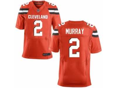 Men's Nike Cleveland Browns #2 Patrick Murray Elite Orange Alternate NFL Jersey