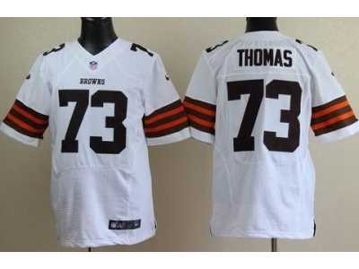 Nike NFL Cleveland Browns #73 Joe Thomas White jerseys(Elite)