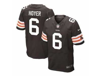 Nike jerseys cleveland browns #6 hoyer brown[Elite]