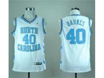 NBA NCAA North Carolina Tar Heels Harrison Barnes #40 College white