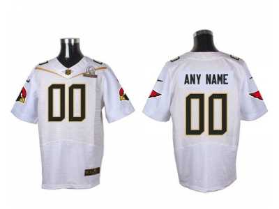 Nike Arizona Cardinals Customized white 2016 Pro Bowl Men's Stitched Jerseys(Elite)