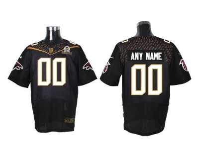 Nike Atlanta Falcons Customized Black 2016 Pro Bowl Men's Stitched Jerseys(Elite)