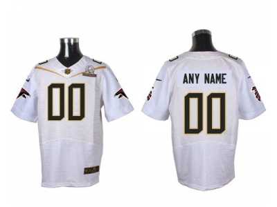Nike Atlanta Falcons Customized white 2016 Pro Bowl Men's Stitched Jerseys(Elite)