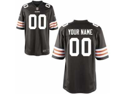 Nike Youth Cleveland Browns Customized Game Team Color Jersey