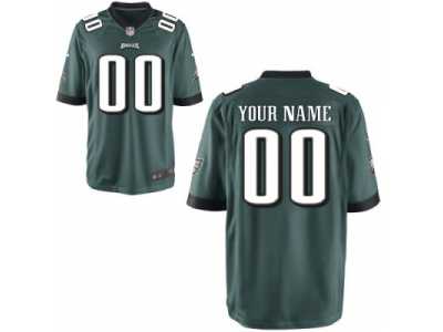 Nike Youth Philadelphia Eagles Customized Game Team Color Jersey
