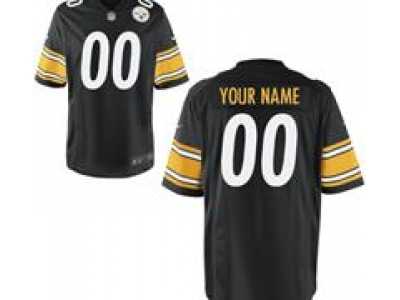 Men's Nike Pittsburgh Steelers Customized Game Team Color Jerseys