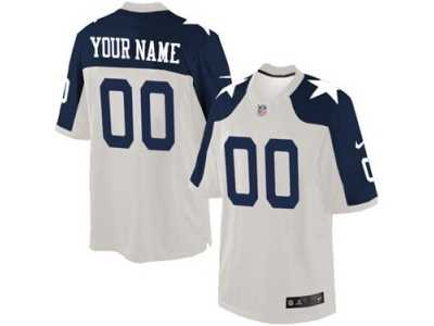 Youth Dallas Cowboys Nike Customized Thankgivings White Jersey