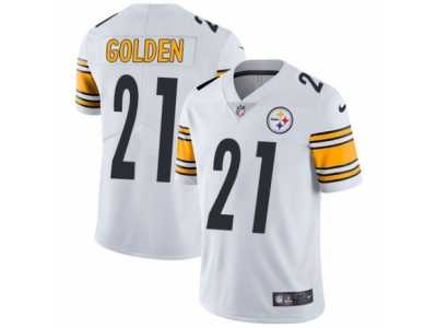 Men's Nike Pittsburgh Steelers #21 Robert Golden Vapor Untouchable Limited White NFL Jersey