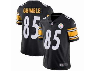 Men's Nike Pittsburgh Steelers #85 Xavier Grimble Vapor Untouchable Limited Black Team Color NFL Jersey