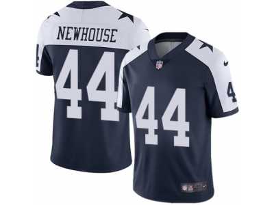Men's Nike Dallas Cowboys #44 Robert Newhouse Vapor Untouchable Limited Navy Blue Throwback Alternate NFL Jersey