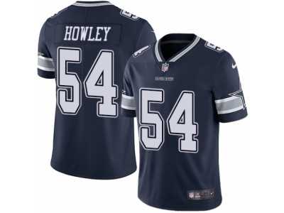 Men's Nike Dallas Cowboys #54 Chuck Howley Vapor Untouchable Limited Navy Blue Team Color NFL Jersey