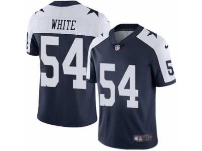 Men's Nike Dallas Cowboys #54 Randy White Vapor Untouchable Limited Navy Blue Throwback Alternate NFL Jersey