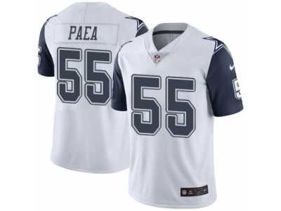 Men's Nike Dallas Cowboys #55 Stephen Paea Limited White Rush NFL Jersey