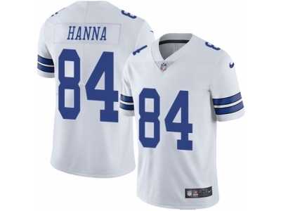 Men's Nike Dallas Cowboys #84 James Hanna Vapor Untouchable Limited White NFL Jersey
