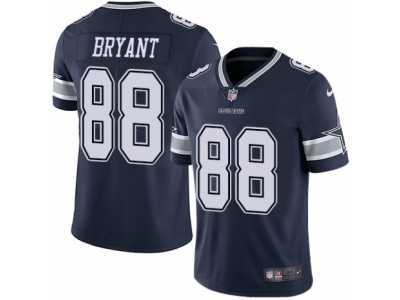 Men's Nike Dallas Cowboys #88 Dez Bryant Vapor Untouchable Limited Navy Blue Team Color NFL Jersey