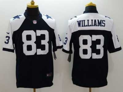 Nike Dallas Cowboys #83 Terrance Williams Navy Blue Thanksgiving Jerseys(Limited)