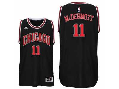 Chicago Bulls #11 Doug McDermott 2016 Alternate Black New Swingman Jersey