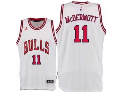 Chicago Bulls #11 Doug McDermott 2016 Home White New Swingman Jersey