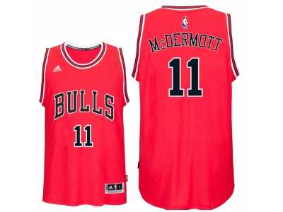 Chicago Bulls #11 Doug McDermott 2016 Road Red New Swingman Jersey