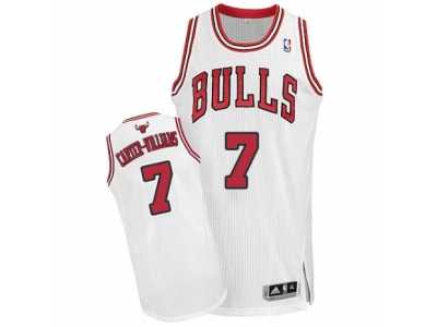 Men's Adidas Chicago Bulls #7 Michael Carter-Williams Authentic White Home NBA Jersey