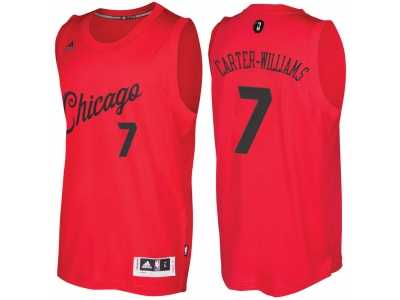 Men's Chicago Bulls #7 Michael Carter-Williams 2016 Christmas Day Red NBA Swingman Jersey