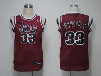 NBA Chicago Bulls #33 Pippen Red[finals]