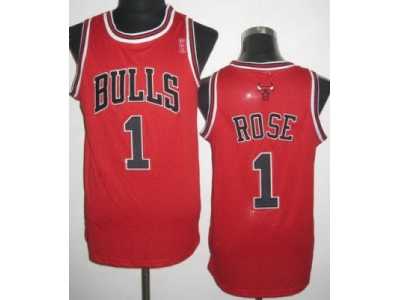 nba Chicago Bulls #1 Derrick Rose red Jerseys[Revolution 30]