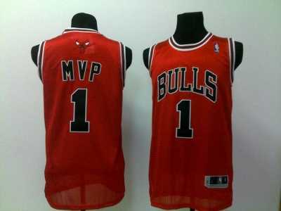 nba Chicago Bulls #1 mvp red