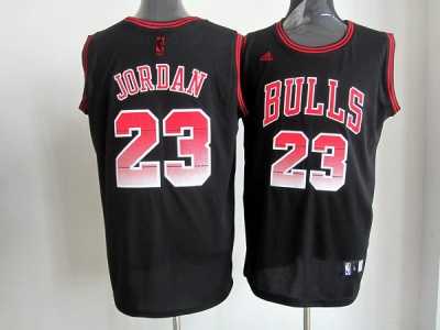 nba chicago bulls #23 jordan black[limited edition]