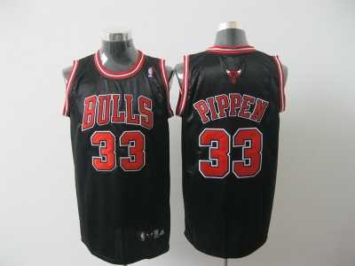 nba chicago bulls #33 pippen black