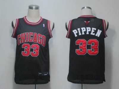 nba chicago bulls #33 pippen black[red number]