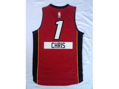NBA Miami Heat #1 chris red jerseys(2014 Christmas edition)