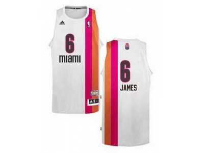 nba Miami Heat #6 James white Classic Swingman