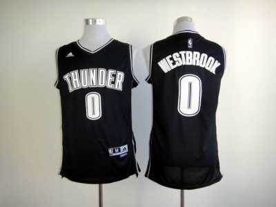 nba oklahoma city thunder #0 westbrook black
