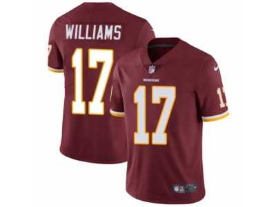 Men's Nike Washington Redskins #17 Doug Williams Vapor Untouchable Limited Burgundy Red Team Color NFL Jersey