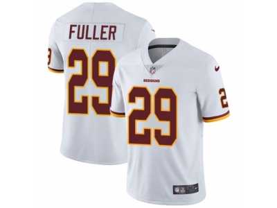 Men's Nike Washington Redskins #29 Kendall Fuller Vapor Untouchable Limited White NFL Jersey