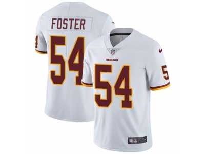 Men's Nike Washington Redskins #54 Mason Foster Vapor Untouchable Limited White NFL Jersey