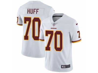 Men's Nike Washington Redskins #70 Sam Huff Vapor Untouchable Limited White NFL Jersey