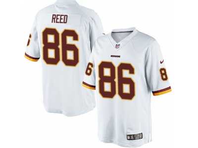 Men's Nike Washington Redskins #86 Jordan Reed Limited White NFL Jersey
