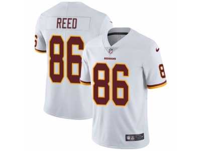 Men's Nike Washington Redskins #86 Jordan Reed Vapor Untouchable Limited White NFL Jersey