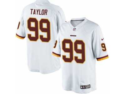 Men's Nike Washington Redskins #99 Phil Taylor Limited White NFL Jersey
