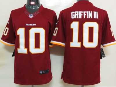 Nike Washington RedSkins #10 Griffin III Red[Limited]Jerseys