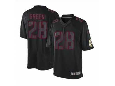 Nike jerseys washington redskins #28 green black[Impact Limited]