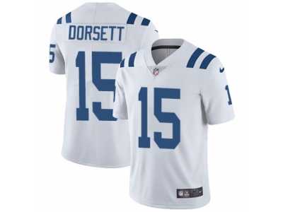 Men's Nike Indianapolis Colts #15 Phillip Dorsett Vapor Untouchable Limited White NFL Jersey