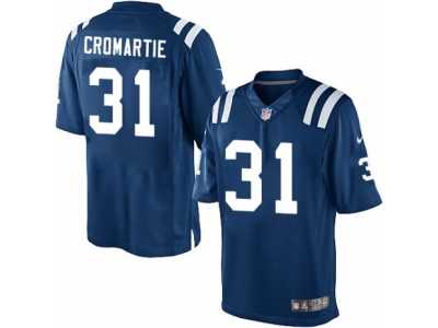 Men's Nike Indianapolis Colts #31 Antonio Cromartie Limited Royal Blue Team Color NFL Jersey