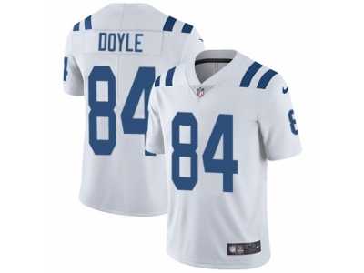 Men's Nike Indianapolis Colts #84 Jack Doyle Vapor Untouchable Limited White NFL Jersey