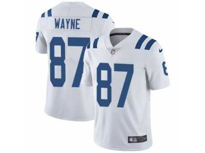 Men's Nike Indianapolis Colts #87 Reggie Wayne Vapor Untouchable Limited White NFL Jersey