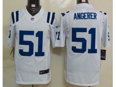 Nike Indianapolis Colts #51 Angerer White[Limited]Jerseys
