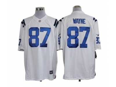 Nike NFL indianapolis colts #87 Reggie wayne white jerseys(Limited)