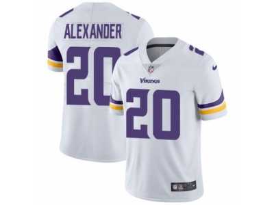 Men's Nike Minnesota Vikings #20 Mackensie Alexander Vapor Untouchable Limited White NFL Jersey